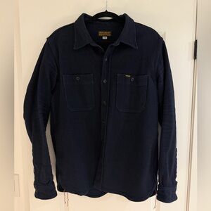 Iron Heart Dobby Cloth Workshirt IHSH-380-IND 12oz Sashiko